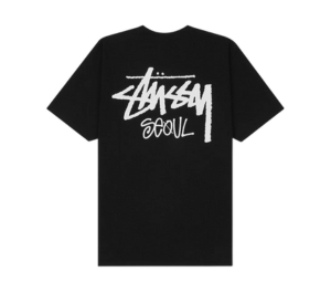 Stussy Stock Seoul T-Shirt Black 2024