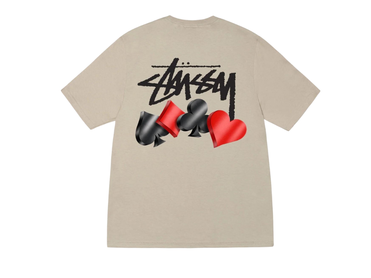 【Stussy】◆Suits T-Shirt Khaki◆大人気・関税込◆ ช้อป Stussy Suits Tee Khakiของแท้ที่ SASOM