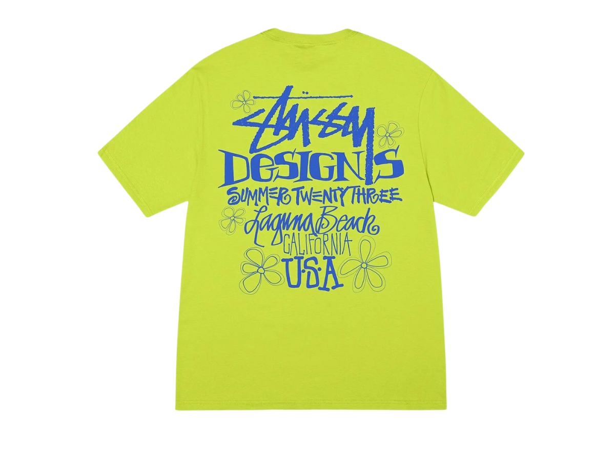 Stussy Summer LB Tee Keylime Shop Authentic at SASOM