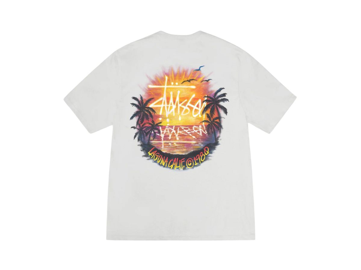 Stussy Sunset Tee Fog Shop Authentic at SASOM Stussy Sunset Tee Fog Shop Authentic at SASOM