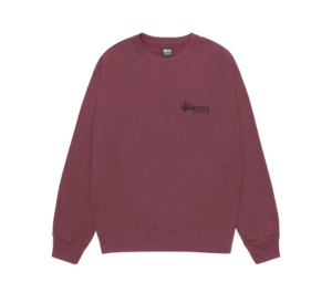 Stussy Gear Hoodie Oxblood Shop Authentic at SASOM