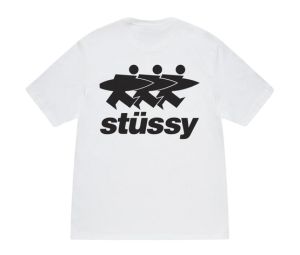 Buy Stussy Surfwalk Tee White at Sasom – Authentic and Ready to Ship