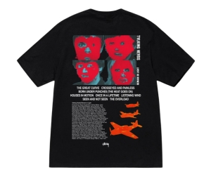 SASOM | apparel Stussy Talking Heads Remain In Light Tee Black