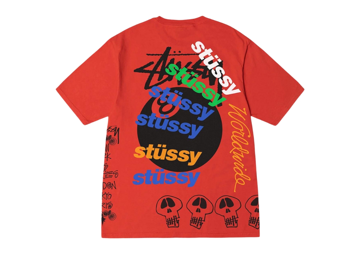 ★関税込★STUSSY★TEST STRIKE PIGMENT DYED LS TEE★TOMATO Buy Stussy Test Strike Pigment Dyed Tee 'Natural' - 1904915