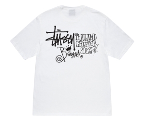 Stussy Thailand Bangkok Chapter 2023 White