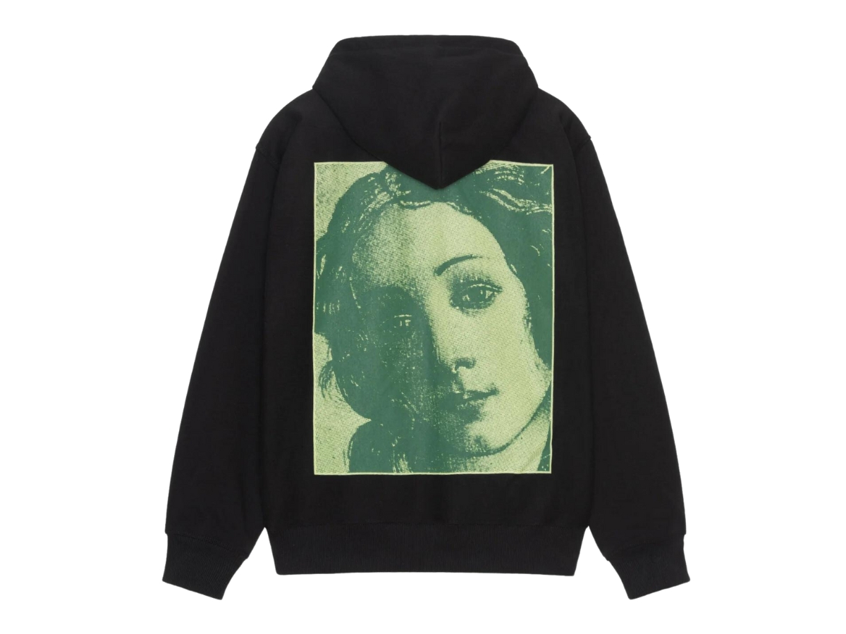 ช้อป Stussy Venus Zip Hoodie Blackของแท้ที่ SASOM