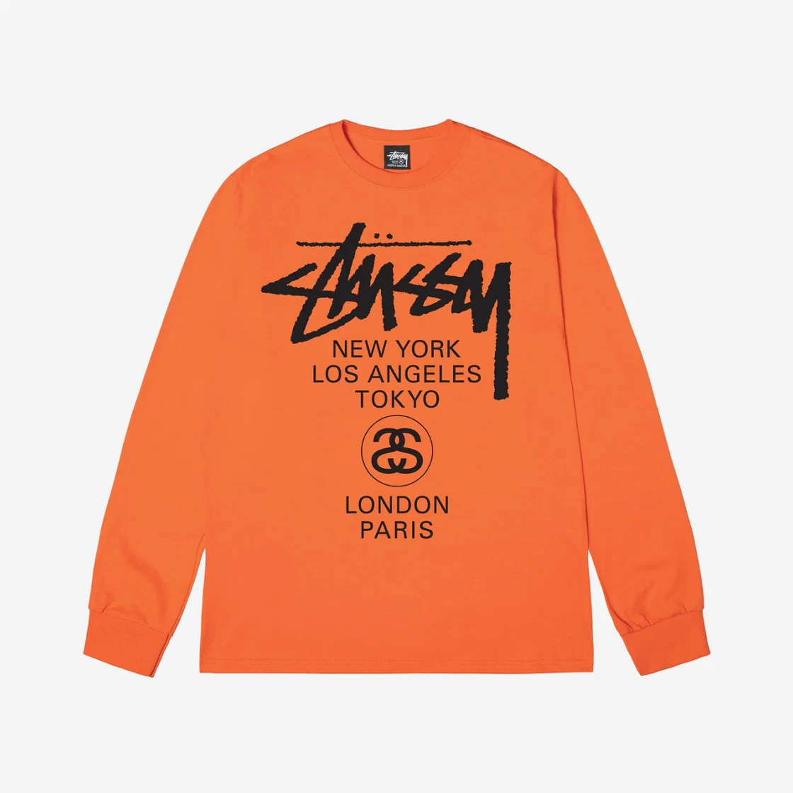 Stussy crewneck discount coral