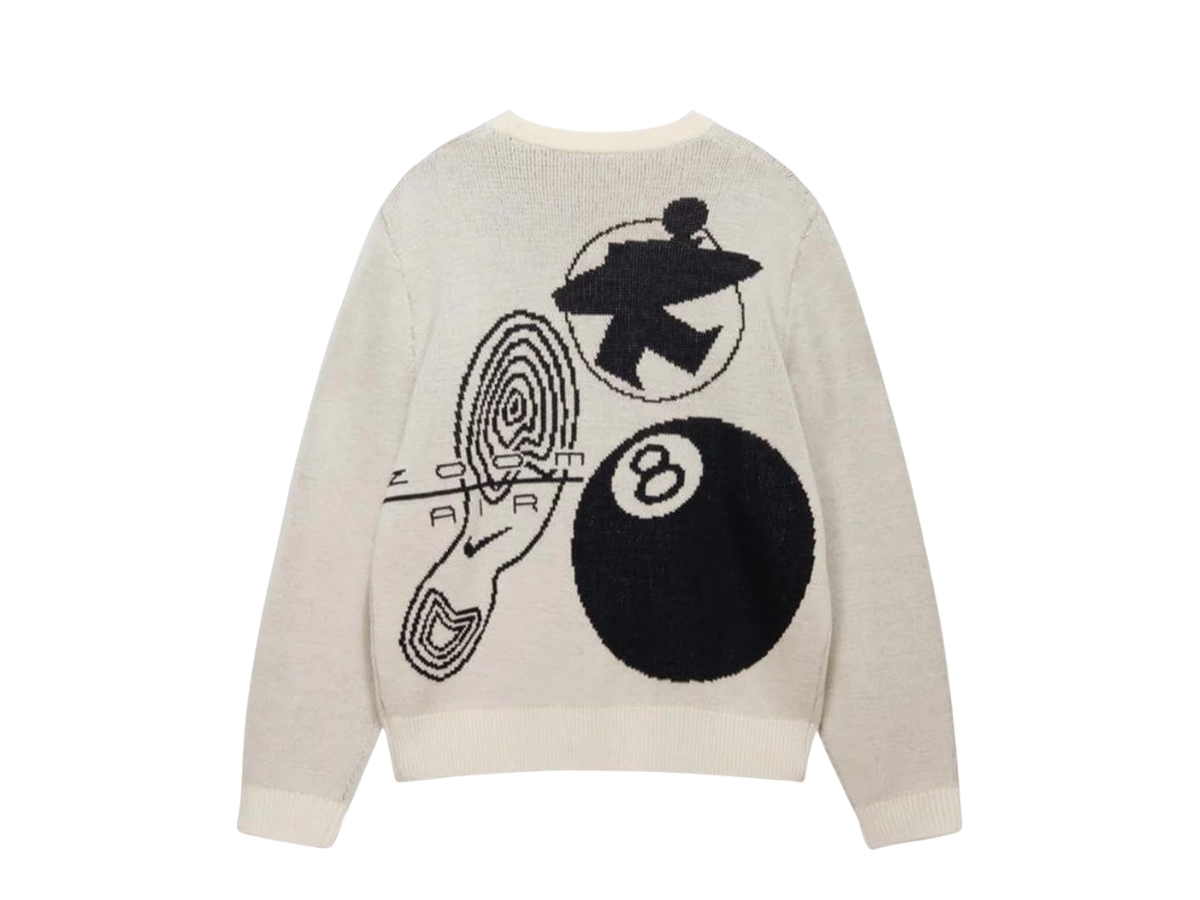 SASOM | เสื้อผ้า Stussy x Nike Icon Knit Sweater Natural เช็คราคา