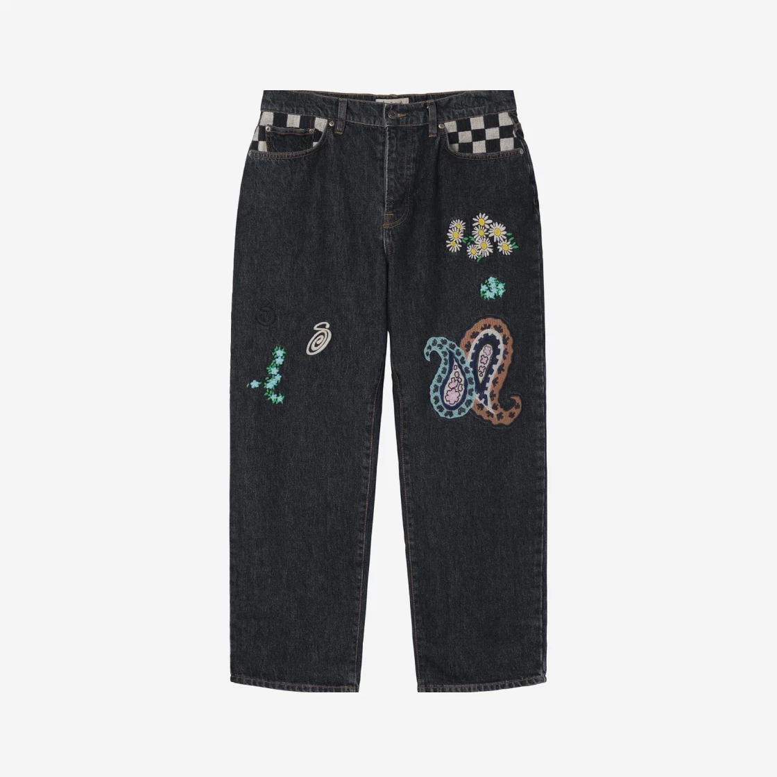 パンツ Stussy NOMA BIG OL' JEAN Washed Black 30 Stussy - WASHED BLACK BIG OL DENIM JEANS – LE LABO STORE