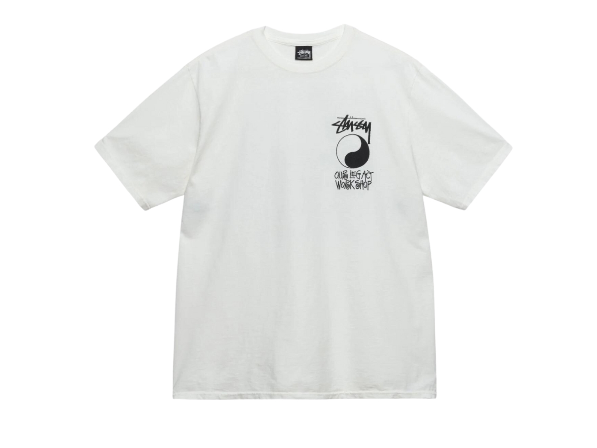 Stussy x Our Legacy Frame Pigment Dyed T-Shirt Natural