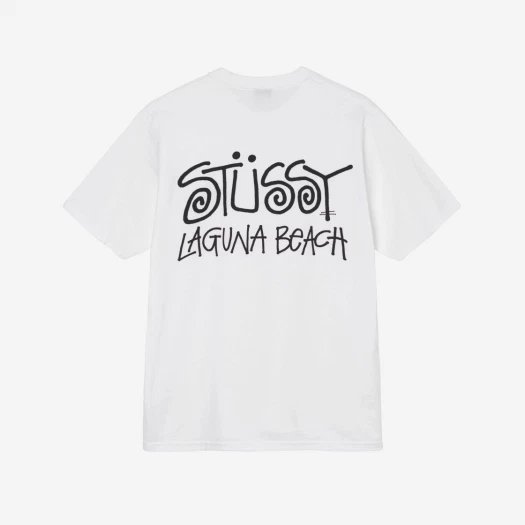 Stussy x Our Legacy x Denim Tears Laguna T-Shirt White