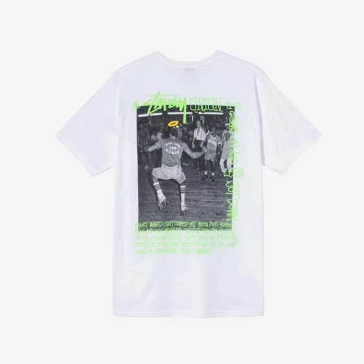 ★関税込★Stussy★Stussy x Union Roller Disco T-Shirt White Stussy x Union Roller Disco T-Shirt White | ของแท้