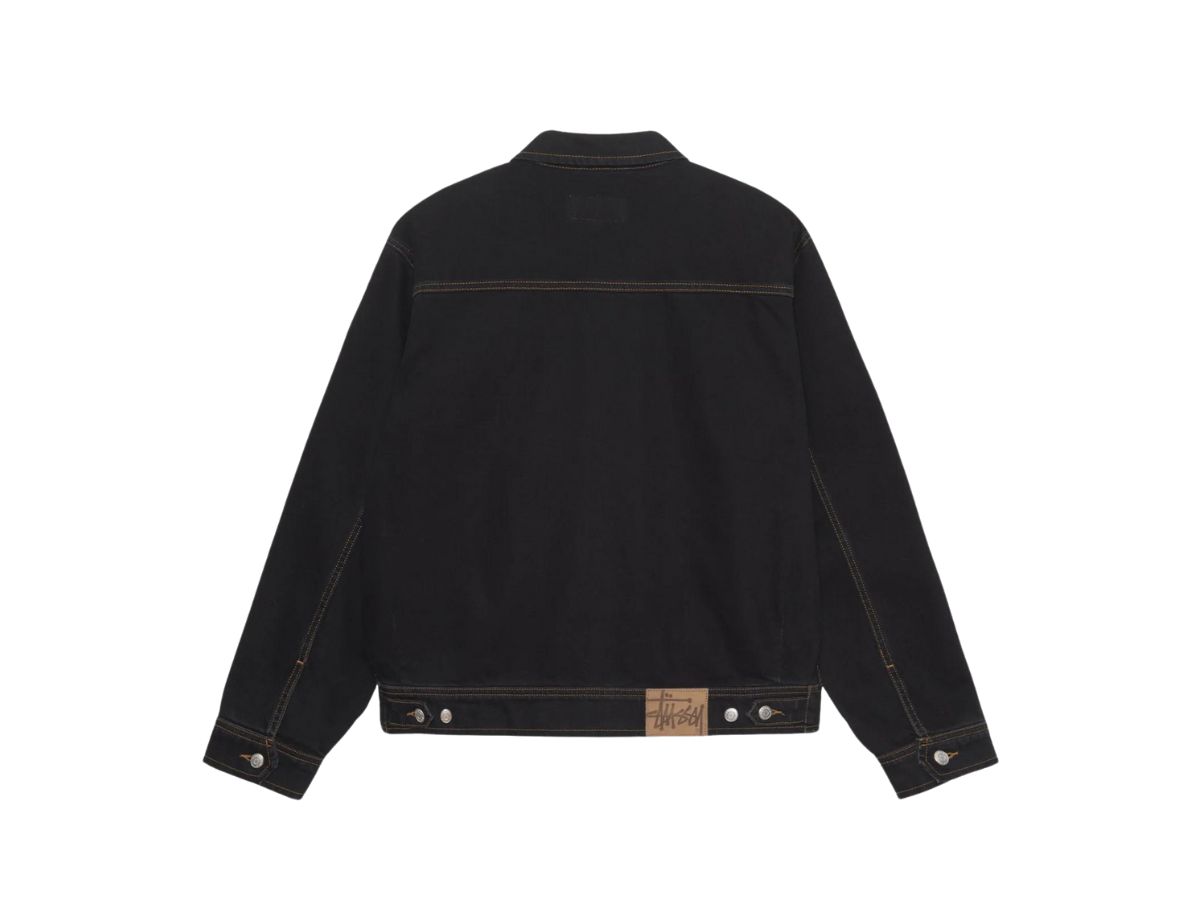 ジャケット・アウター stussy zip work jacket overdyed ☆送料・関税込☆Stussy☆OVERDYED ZIP WORK JACKET☆ (STUSSY