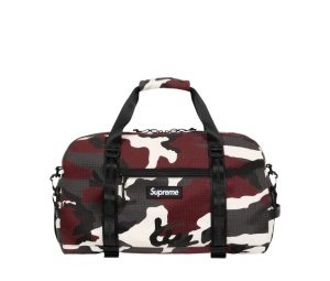 Buy Supreme Duffle Bag Red Camo (SS26) at Sasom – Authentic and Ready to Ship