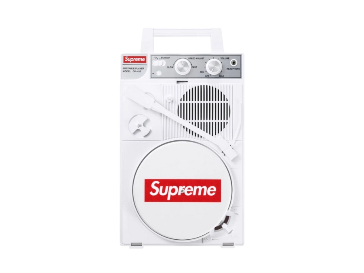 Supreme Anabas Gp-n3s Portable Record Player White