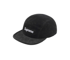 【専用】シュプリーム　Leopard Corduroy Camp Cap　黒 Supreme Leopard Corduroy Camp Cap (FW23) - $54