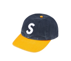Buy Supreme Pigment Canvas S Logo 6-Panel Cap Orange | SASOM