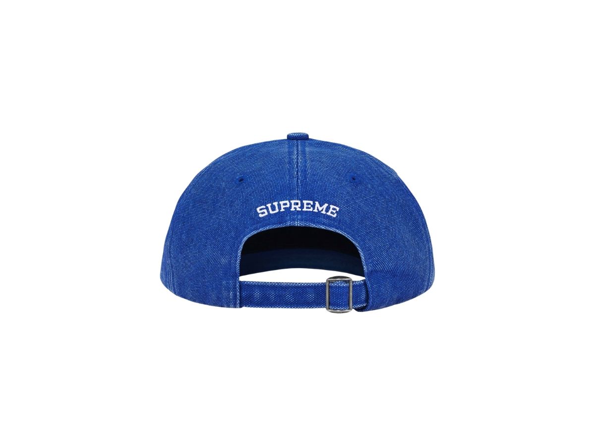 https://d2cva83hdk3bwc.cloudfront.net/sup-hataspccsl6prf-supreme-pigment-coated-canvas-s-logo-6-panel-royal-fw25-2.jpg
