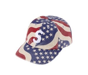 Buy Supreme Pigment Coated S Logo 6-Panel Flag (SS26) at Sasom – Authentic and Ready to Ship