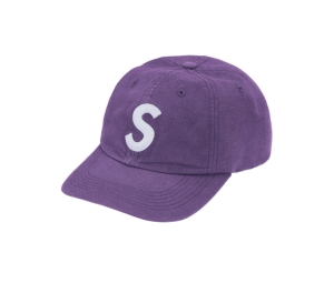 Supreme x Cordura Denim S Logo 6-Panel Purple (SS25)