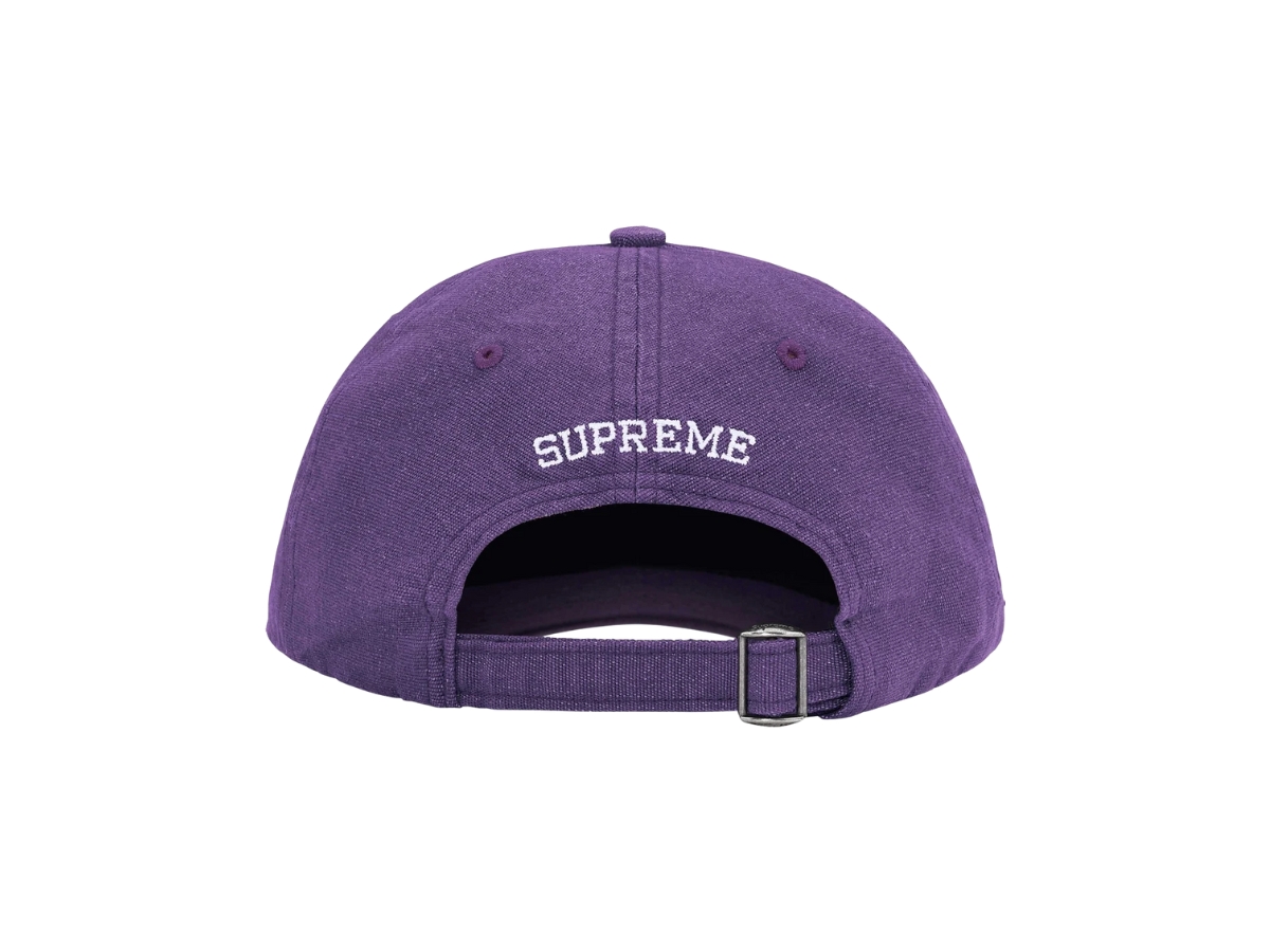 https://d2cva83hdk3bwc.cloudfront.net/sup-hatasxcdsl6pps-supreme-x-cordura-denim-s-logo-6-panel-purple-ss25-2.jpg