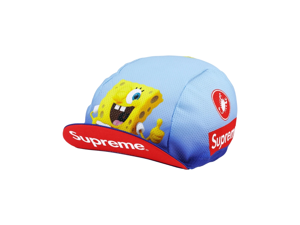 ウェア Supreme SpongeBob Castelli Cycling Cap Supreme SpongeBob SquarePants Castelli Cycling Cap Blue