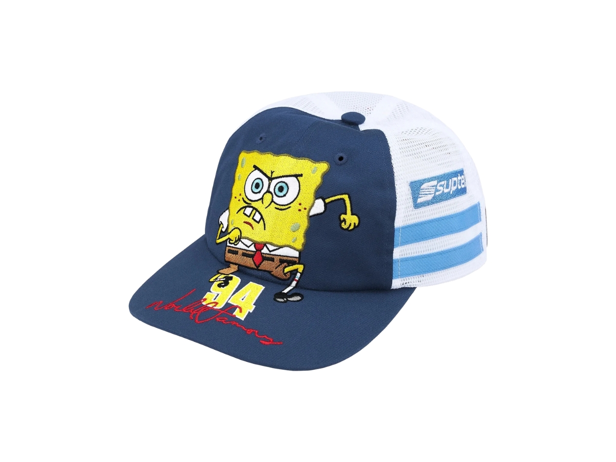 スケートボード Supreme x SpongeBob Jeff Hamilton Mesh Supreme x SpongeBob SquarePants Jeff Hamilton Racing Jacket