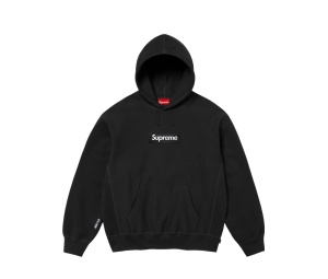 Buy Supreme Box Logo Hooded Sweatshirt Black (FW25) at Sasom – Authentic and Ready to Ship