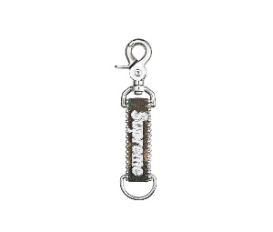 Supreme B.B. Simon Denim Keychain Black (SS25) | ของแท้