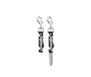 ช้อป Supreme Leather Clip Knife Blackของแท้ที่ SASOM ช้อป Supreme Leather Clip Knife Blackของแท้ที่ SASOM