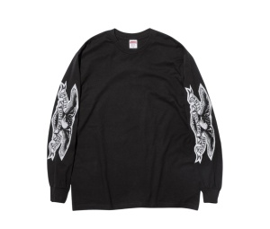 Buy Supreme x Antihero Eagle L/S Tee Black (FW25) at Sasom – Authentic and Ready to Ship