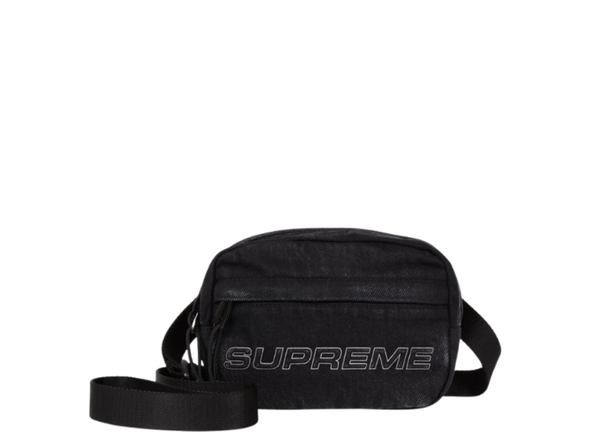 Buy Supreme Denim Mini Shoulder Bag Black (FW25) | SASOM
