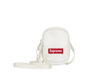 Buy Supreme Denim Mini Utility Bag White (FW25) at Sasom – Authentic and Ready to Ship