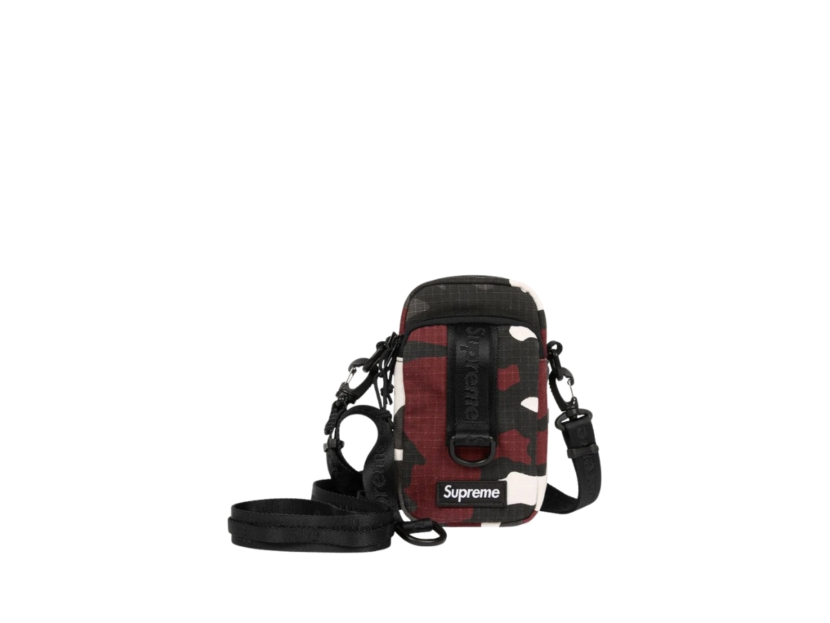 Supreme Shoulder Bag Red Camo (SS26) Shop Authentic at SASOM