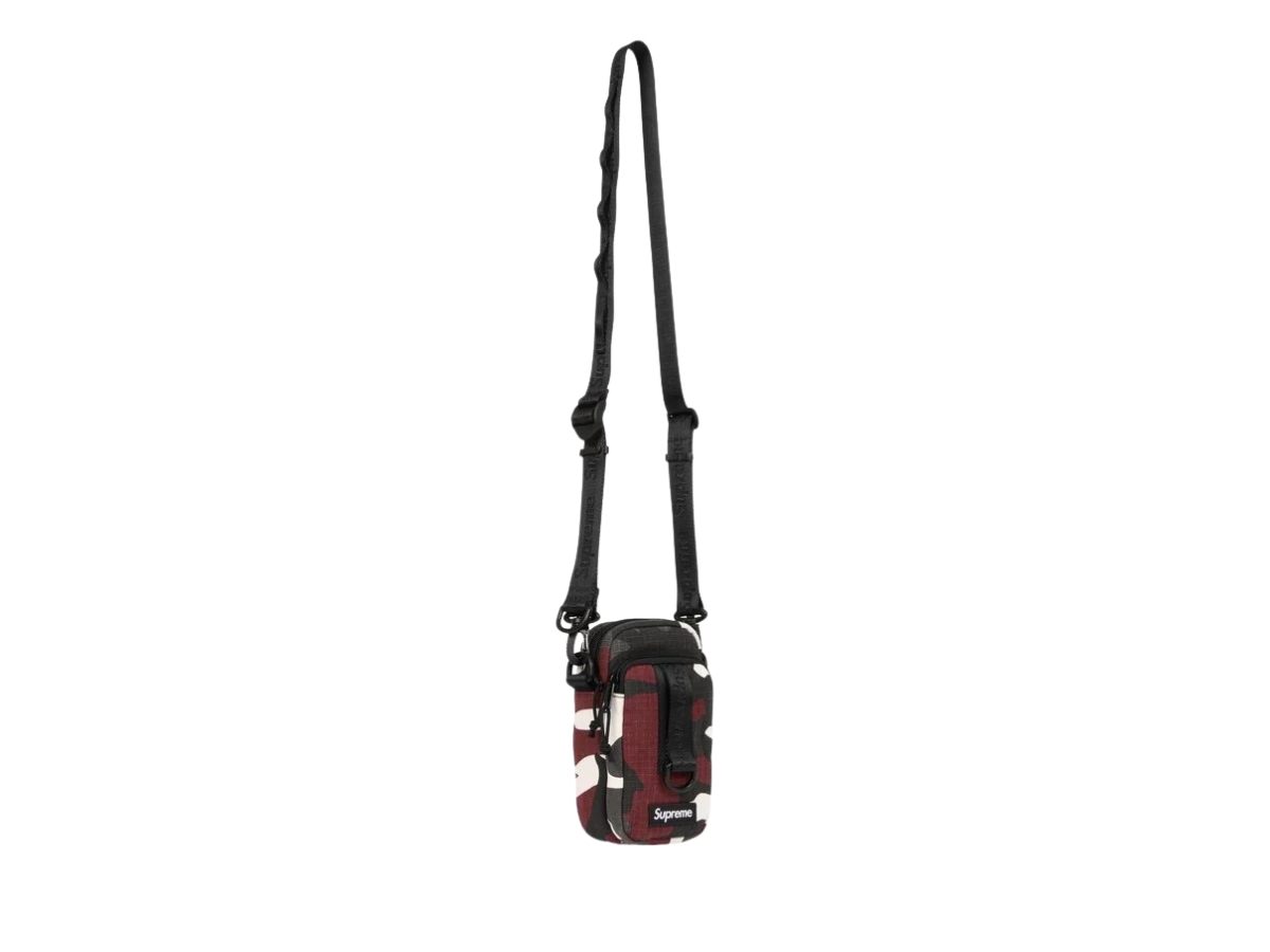 Supreme Shoulder Bag Red Camo (SS26) Shop Authentic at SASOM