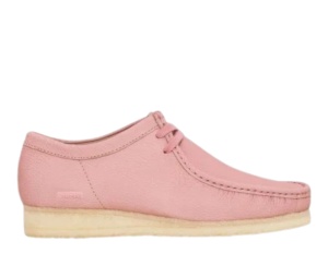 Buy Supreme x Clarks Originals Reflective Wallabee Pink (SS25) at Sasom – Authentic and Ready to Ship