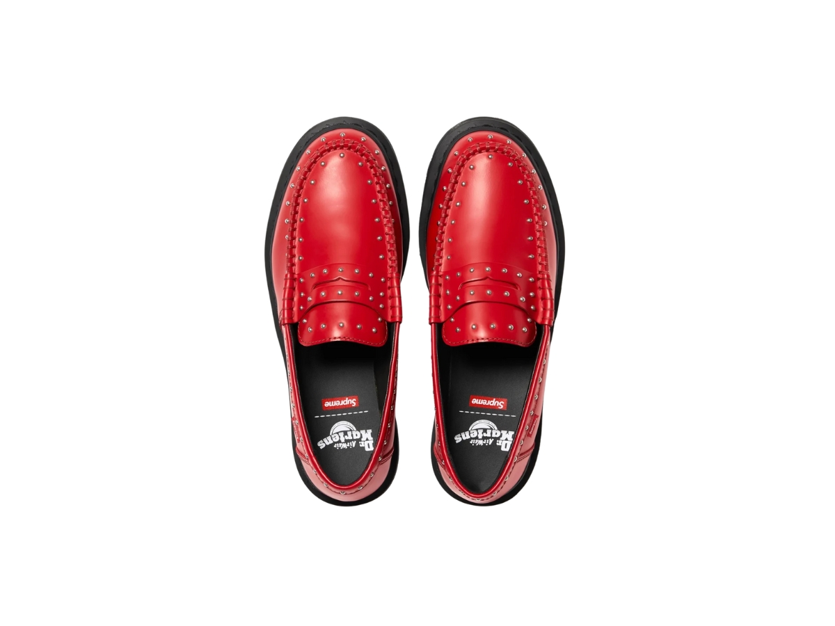 Supreme x Dr.Martens Studded Penton Loafer Red (SS25)