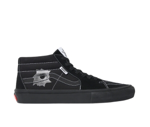 Buy Supreme x Vans Nate Lowman Skate Grosso Mid Black (SS25) at Sasom – Authentic and Ready to Ship