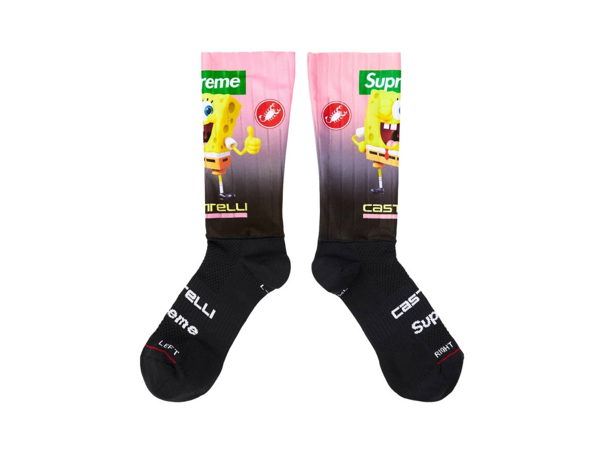 Supreme x SpongeBob(1 Pack) The Supreme x SpongeBob SquarePants