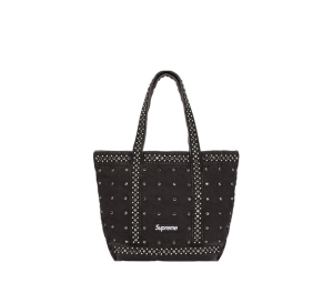 Buy Supreme B.B. Simon Denim Tote Bag Black | SASOM