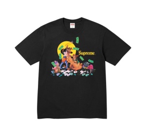 Buy Suprem All Dogs Go To Heaven Tee Black (FW25) at Sasom – Authentic and Ready to Ship