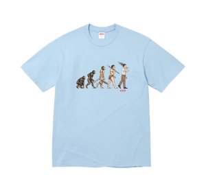 Buy Supreme Evolution Tee Powder Blue at Sasom – Authentic and Ready to Ship