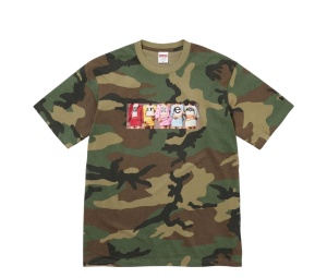 Buy Suprem  Girls Tee Woodland Camo (FW25) at Sasom – Authentic and Ready to Ship
