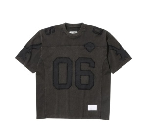 Buy Supreme MM6 Maison Margiela Cotton Football Jersey Black (SS26) at Sasom – Authentic and Ready to Ship