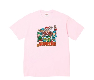 Buy Supreme Naughty Tee Light Pink (FW25) at Sasom – Authentic and Ready to Ship