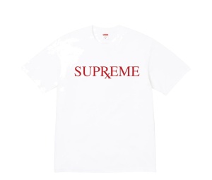 Buy Supreme RX Tee White (FW25) at Sasom – Authentic and Ready to Ship