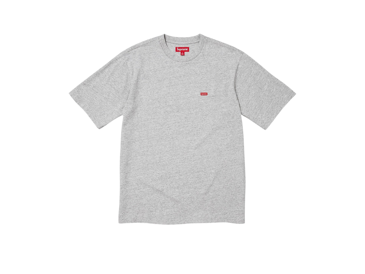 Supreme Crown Tee Heather Grey Shop Authentic at SASOM