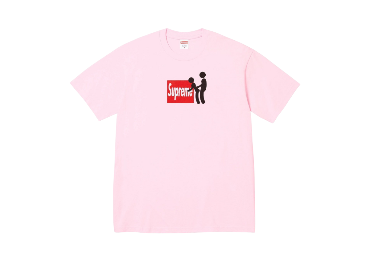 ช้อป Supreme Stick Tee Pink (FW25)ของแท้ที่ SASOM