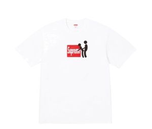 Supreme Stick Tee White (FW25) Shop Authentic at SASOM