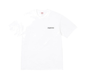 Buy Supreme Target Tee White (FW25) at Sasom – Authentic and Ready to Ship